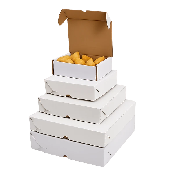 caixas de papelão para alimentos